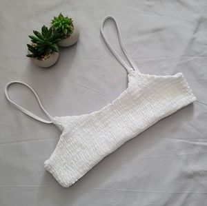 ZAFUL Smocked Bikini Top